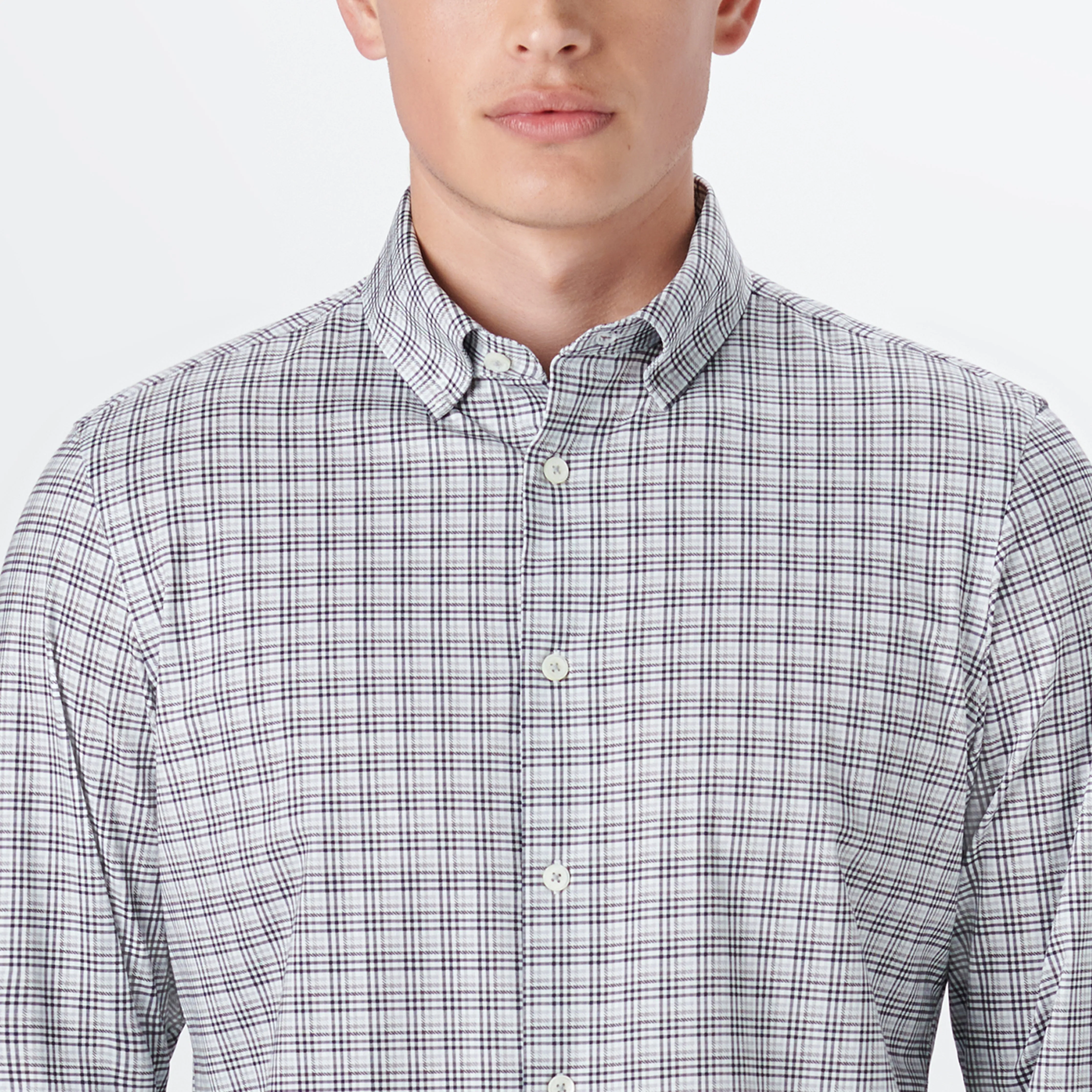 JAMES Shepherd Check OoohCotton Shirt