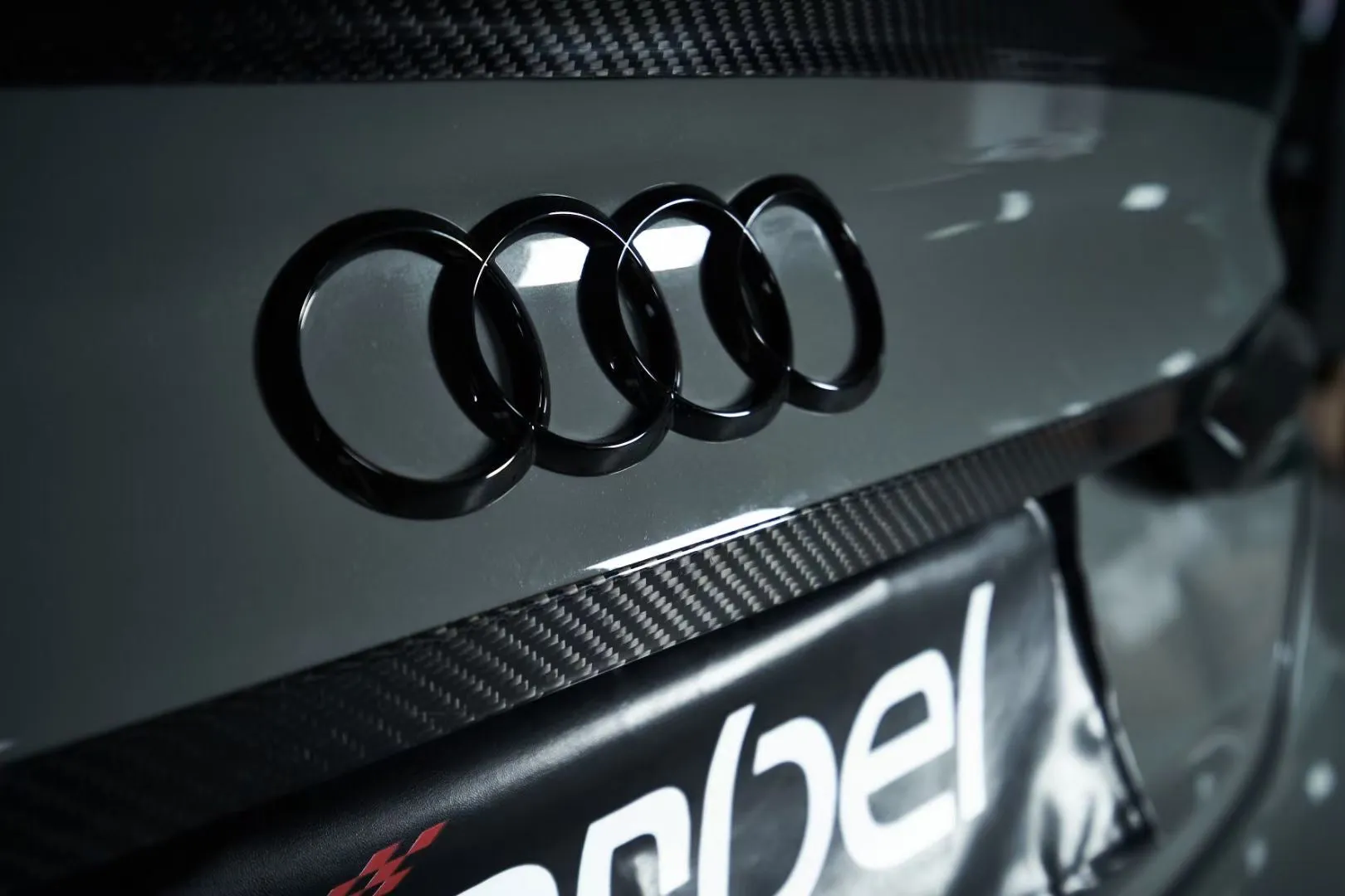 Karbel Carbon Dry Carbon Fiber Trunk Lid Rear Trim for Audi S5 & A5 S Line & A5 2020-ON B9.5