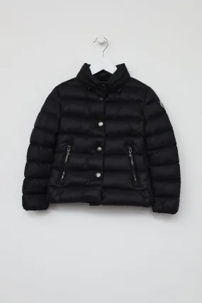 Kids Black Alice Puffer Coat