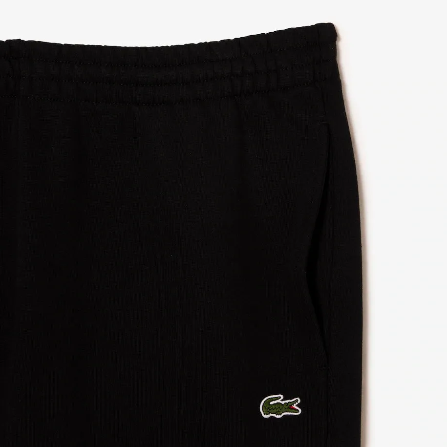 LACOSTE MEN’S ORGANIC COTTON SWEATPANTS BLACK