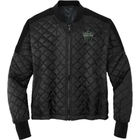 Lansing Spartans Mercer Mettle Womens Boxy Quilted Jacket