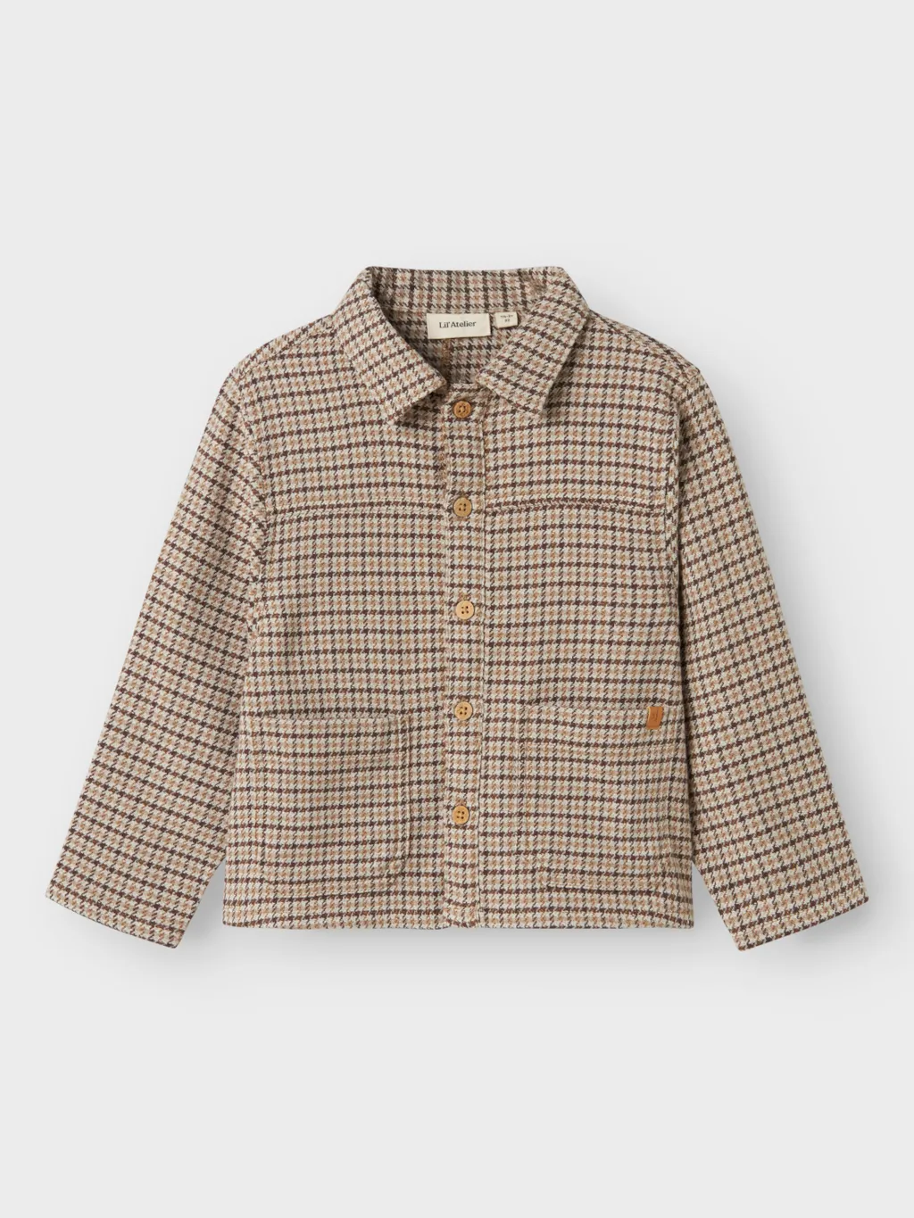 Lil' Atelier MINI TEVIN LS NREG SHIRT JACKET - Petrified Oak