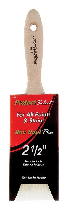 Linzer Project Select 2-1/2 in. Flat Paint Brush