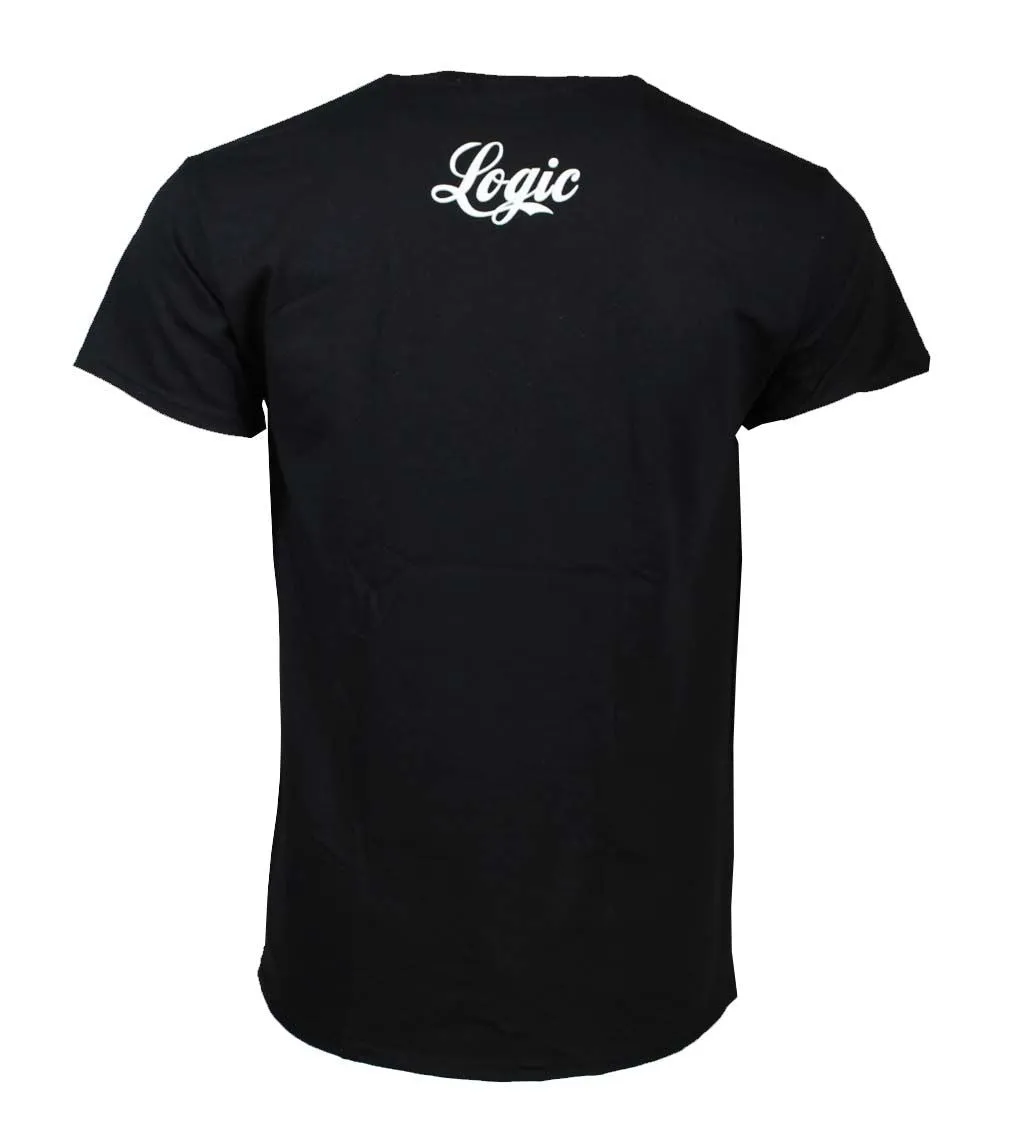 Logic Logo Mens T Shirt Black