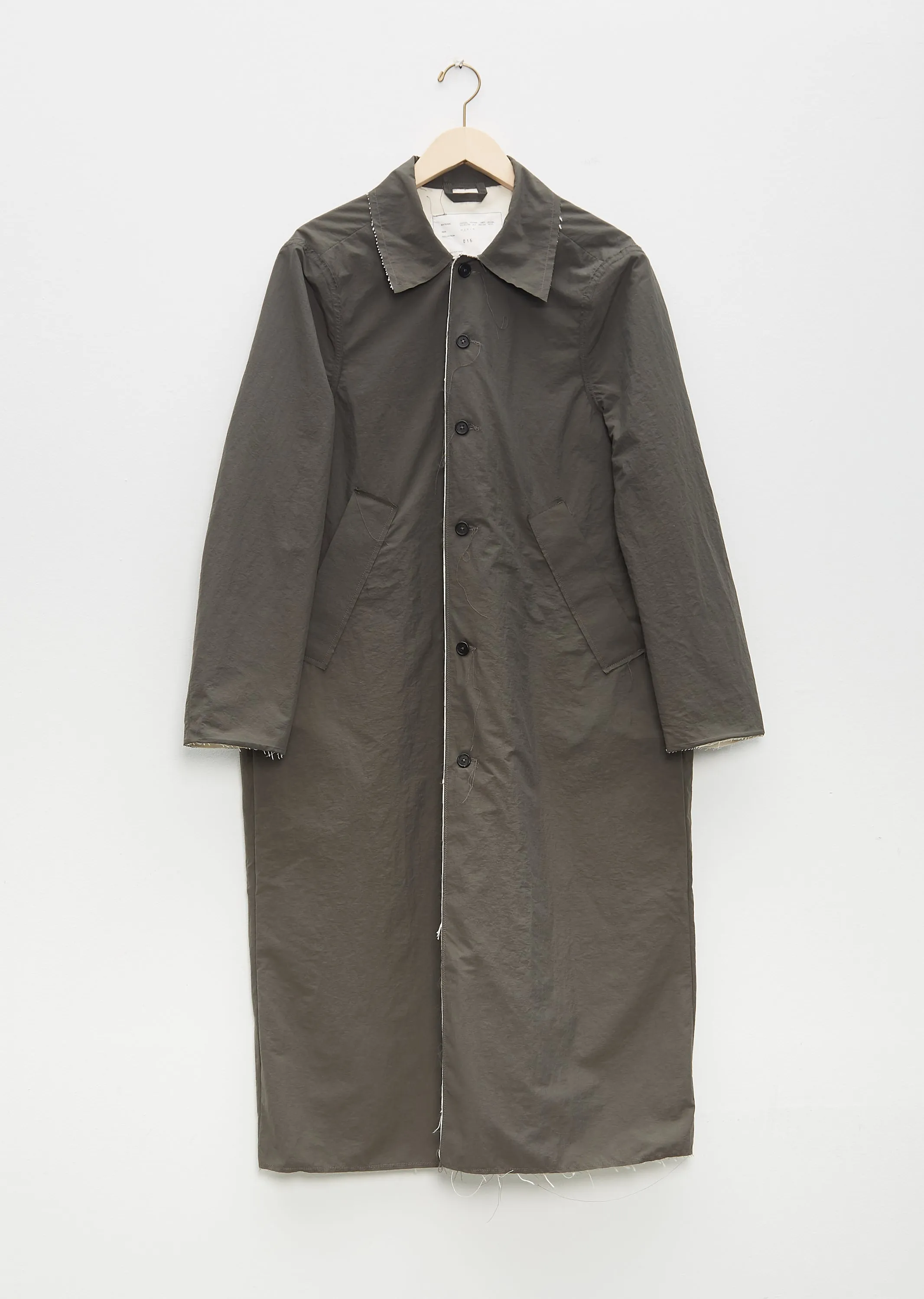 Long Technical Gap Coat