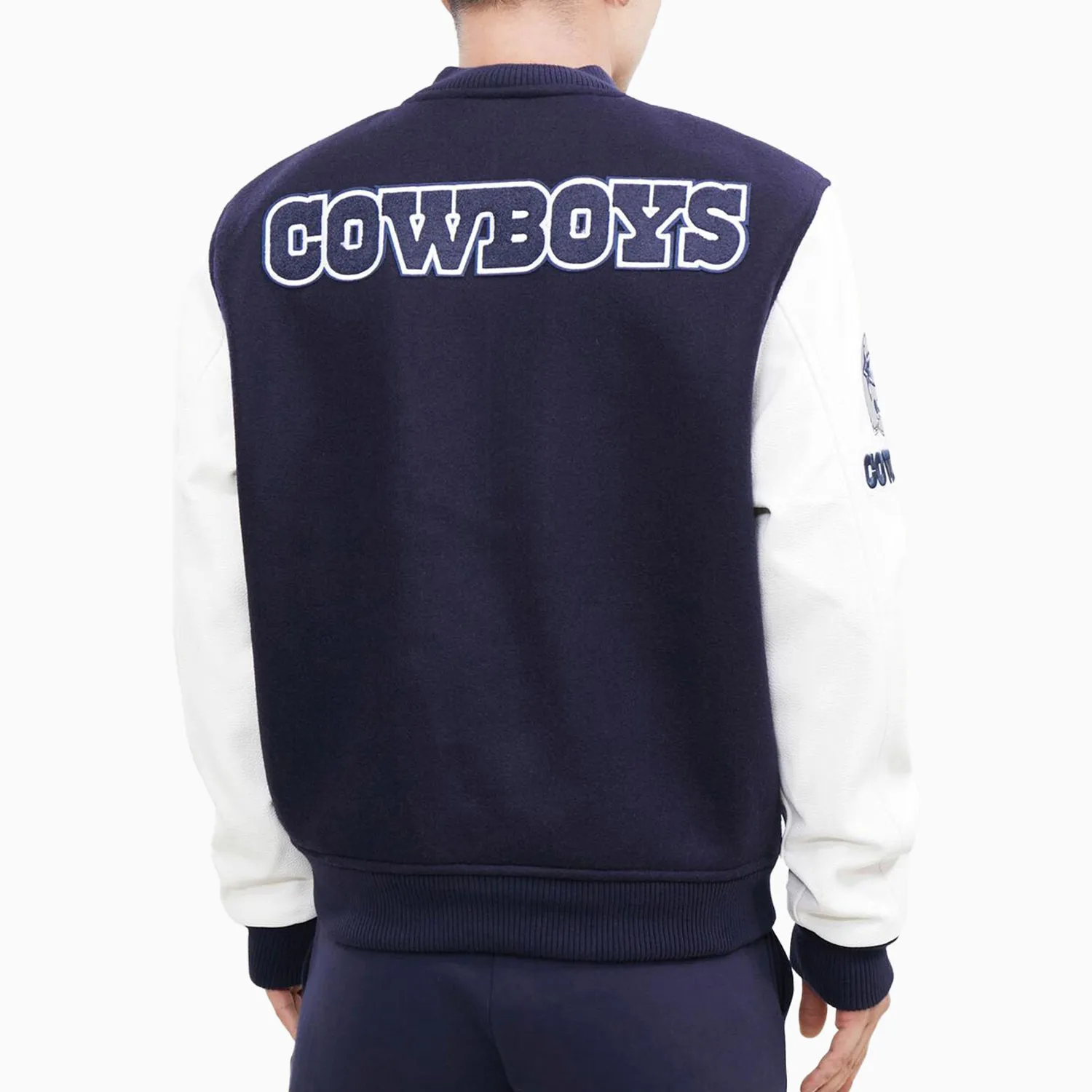 Men's Dallas Cowboys Logo Varsity Jacket