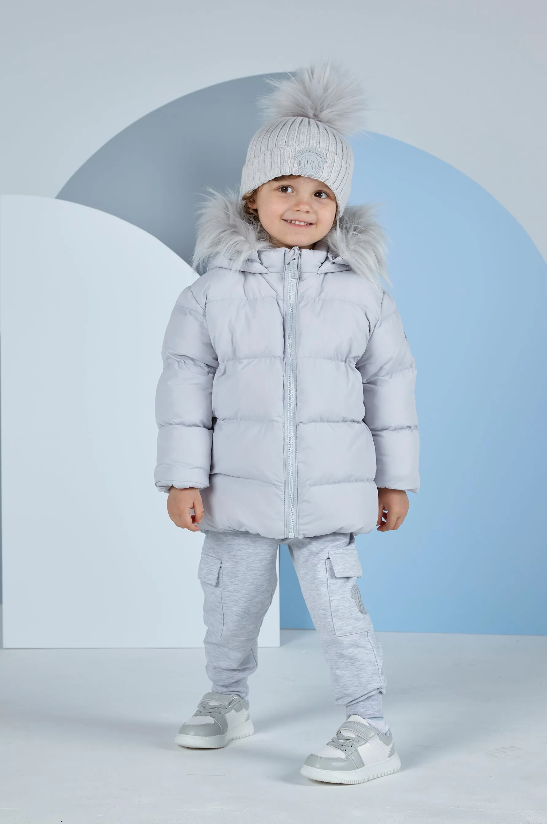 Mitch & Son - Sky blue padded jacket, Niko