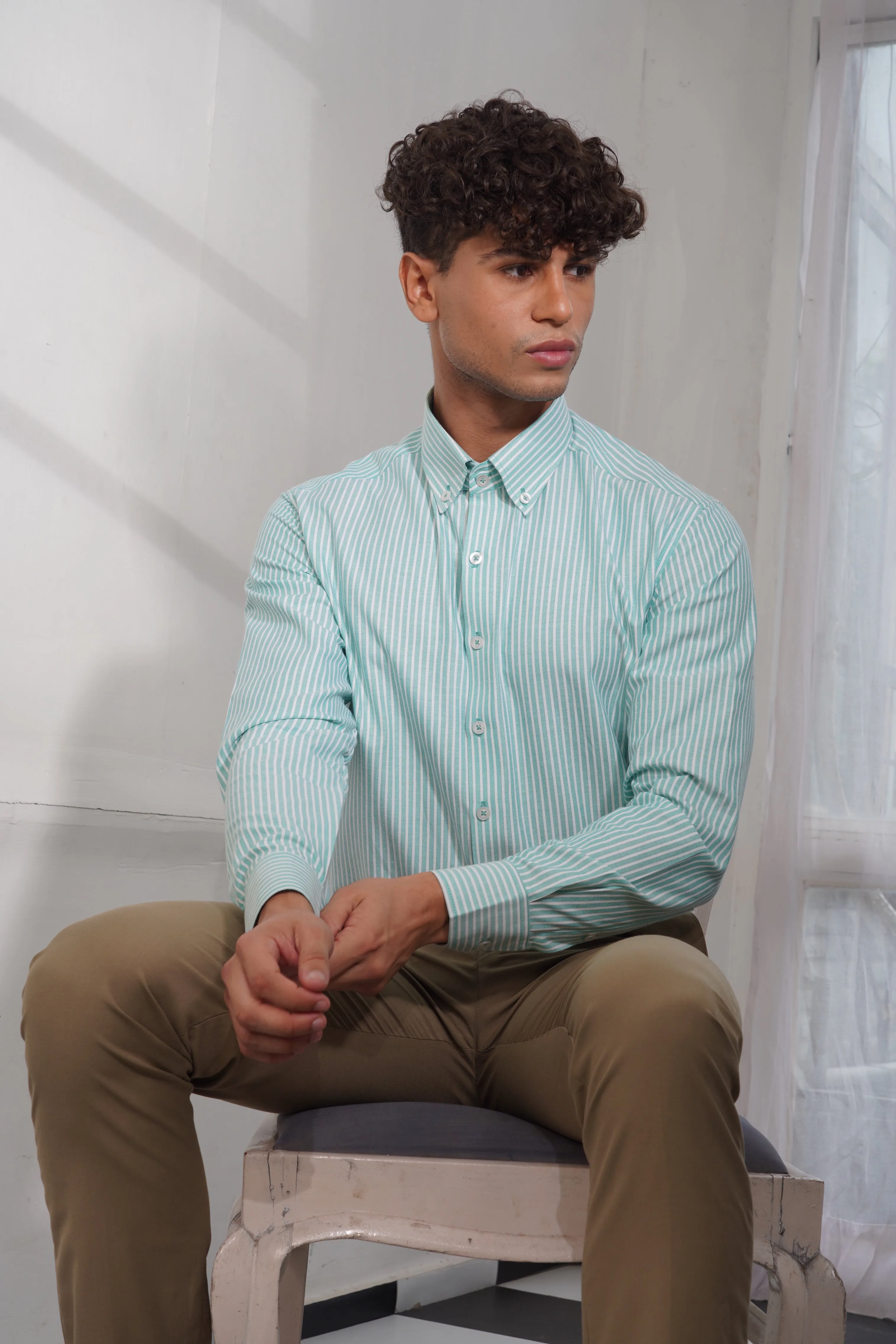 Mr. Salesman - Oxford Cotton Shirt