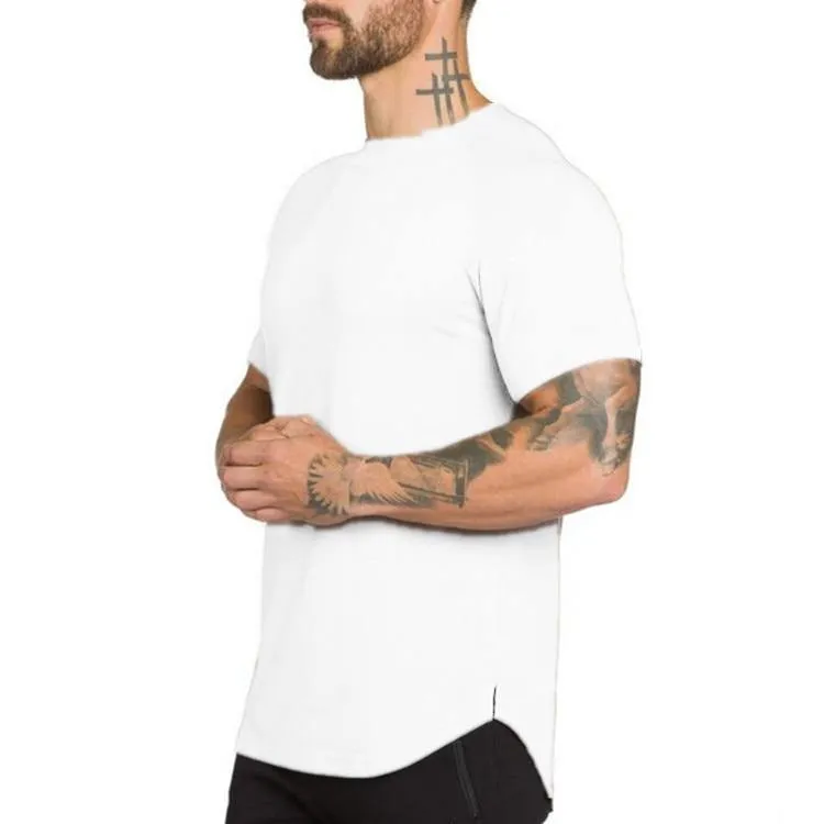 Muscle Fit Henley Gym Shirt