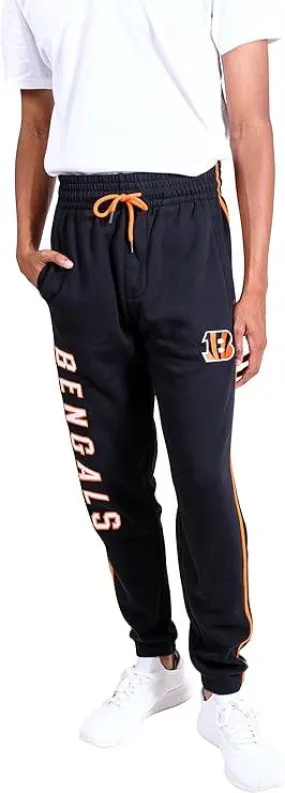 NFL Official Adults Active Super Soft Fleece Game Day Jogger Sweatpants - Unisex|Cincinnati Bengals