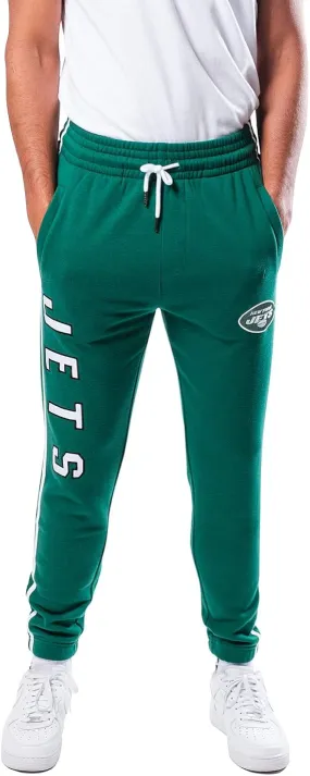 NFL Official Adults Active Super Soft Fleece Game Day Jogger Sweatpants - Unisex|New York Jets