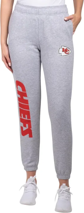 NFL Official Women's Super Soft Fleece Jogger Sweatpants|Kansas City Chiefs