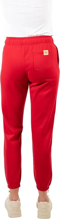 NFL Official Women's Super Soft Fleece Jogger Sweatpants|San Francisco 49ers