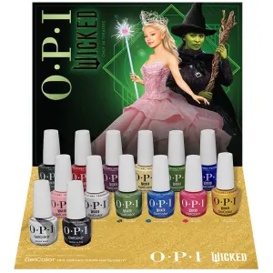 OPI GelColor Wicked Collection 14 Piece Display