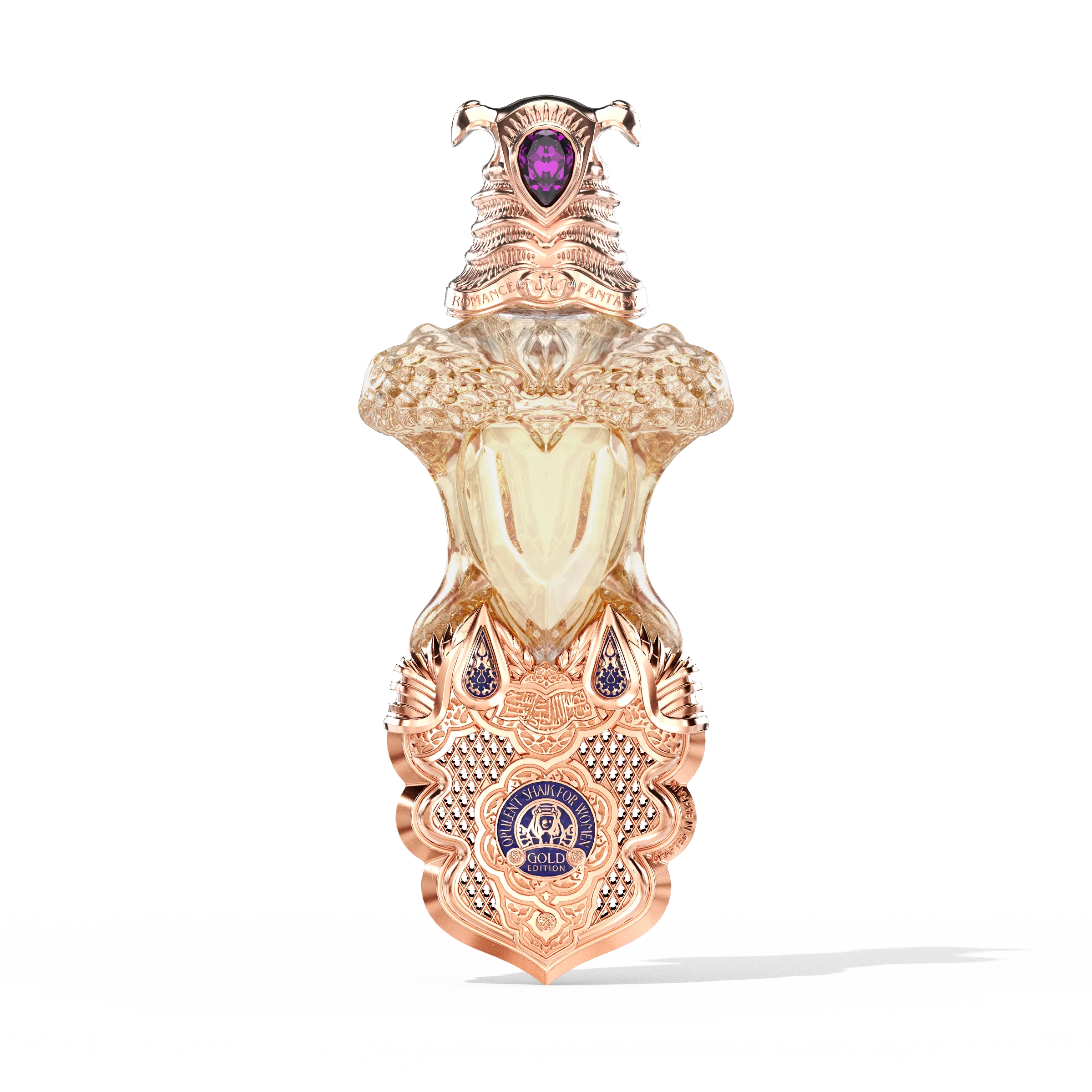 Opulent Shaik Amethyst Gold Parfum for Women