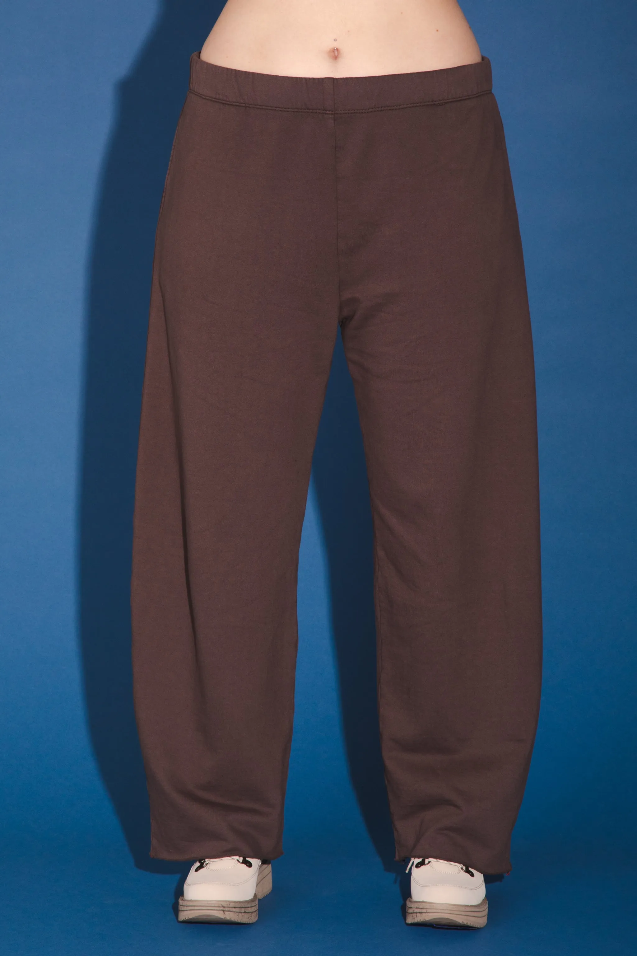 Organic Wide Leg Sweatpant in Felt - Reg & Tall