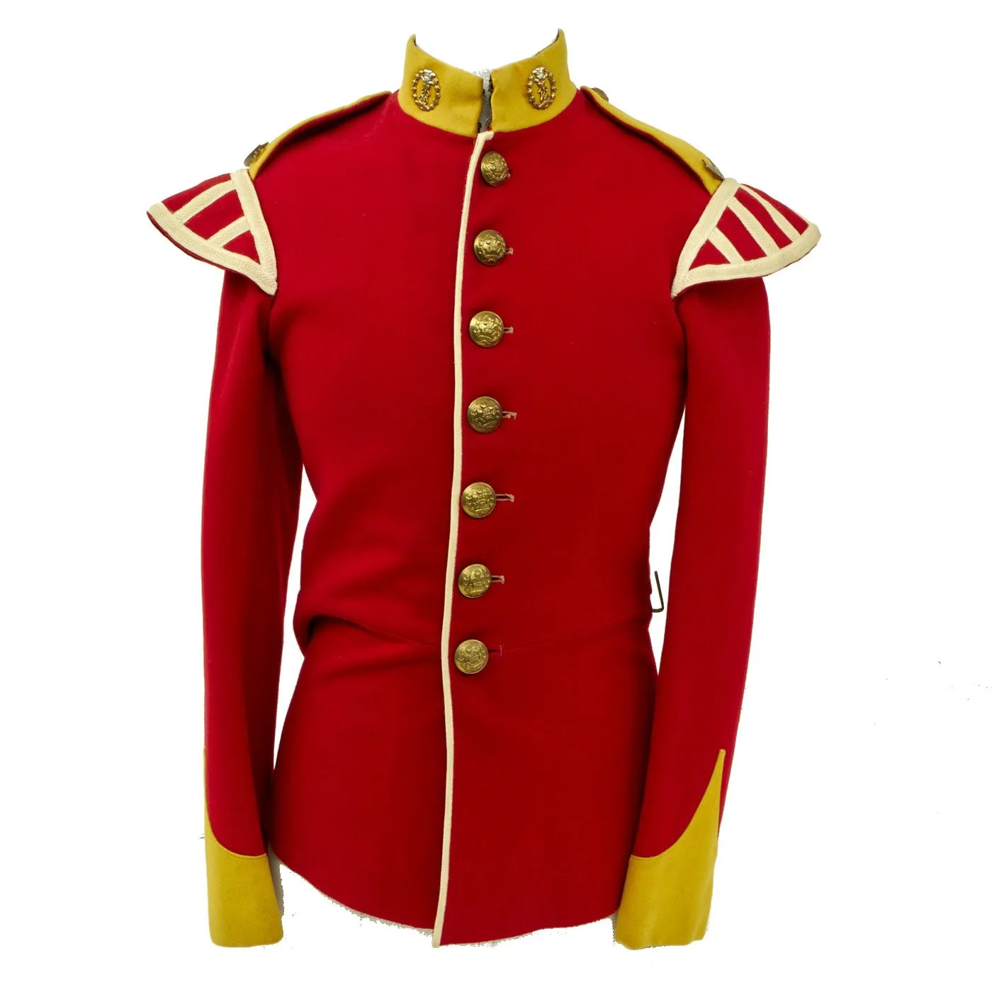 Original British WWI Middlesex Regiment Bandsman Scarlet Dress Uniform