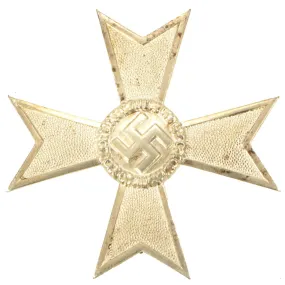 Original German WWII War Merit Cross KvK 1st Class by Deschler & Sohn of München - KVKI