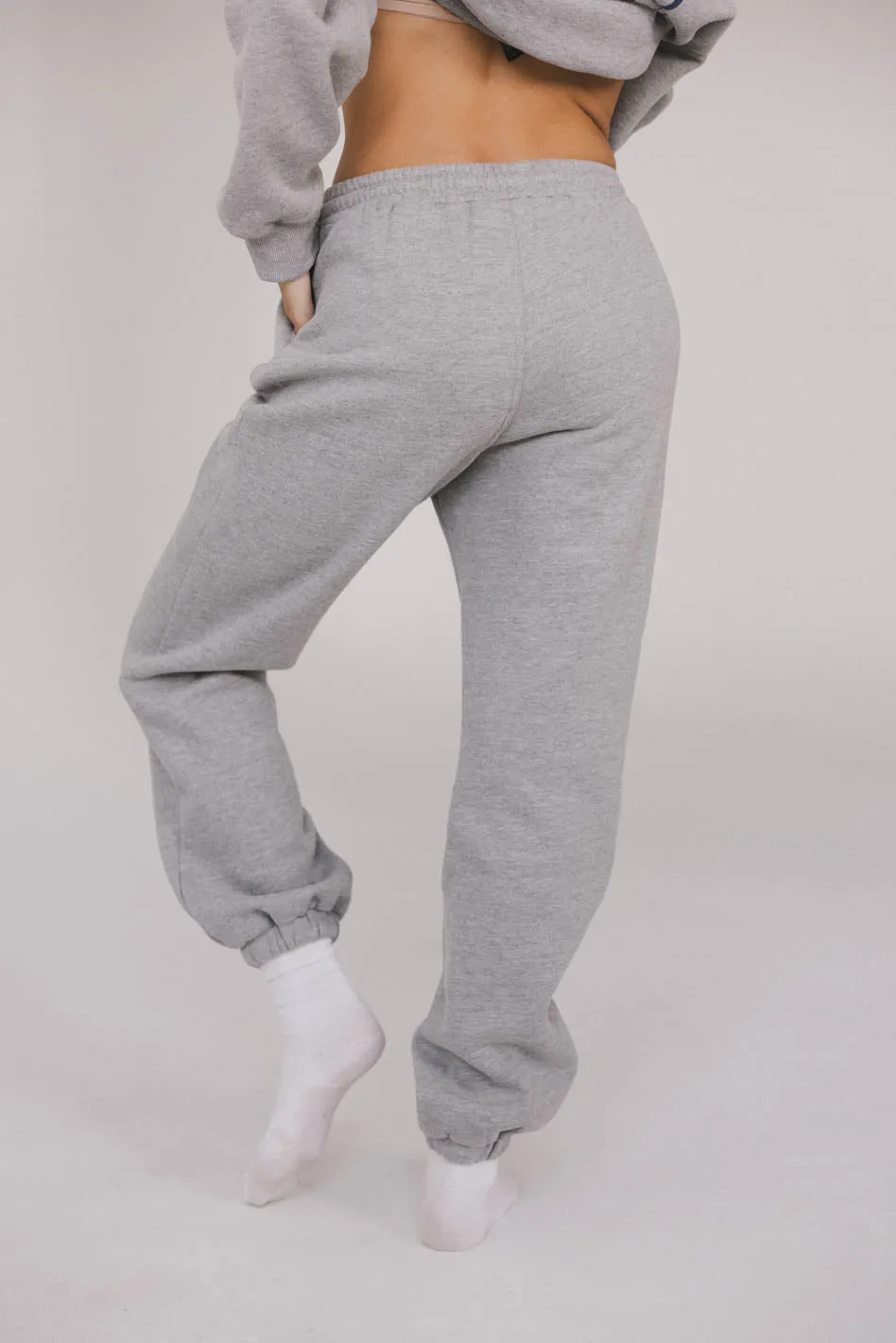 Out of Office Sweatpants in Heather Grey