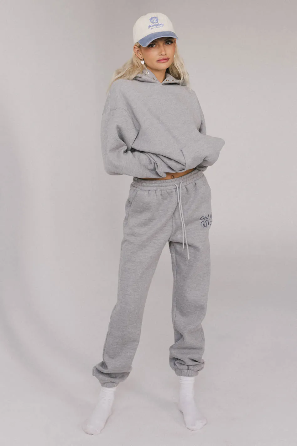 Out of Office Sweatpants in Heather Grey