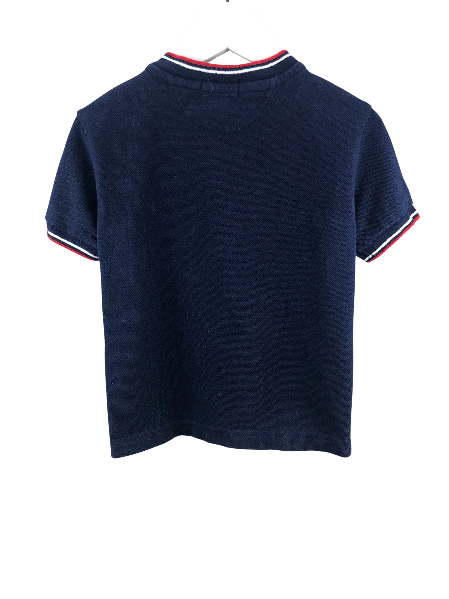 Polo Ralph Lauren, Boys' Pique Henley, Navy/Red, Size 2T