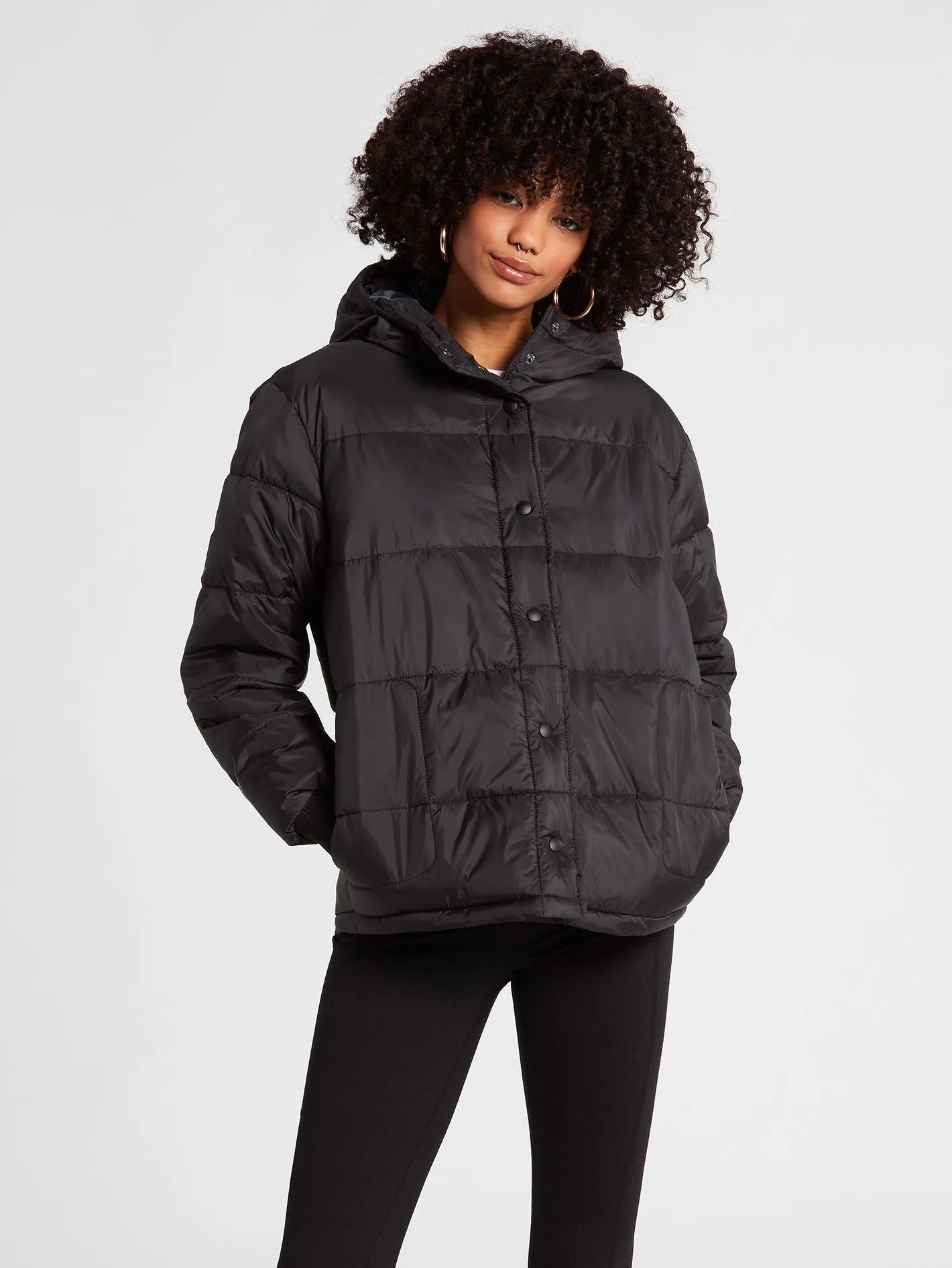 Puff It Up Jacket - Black