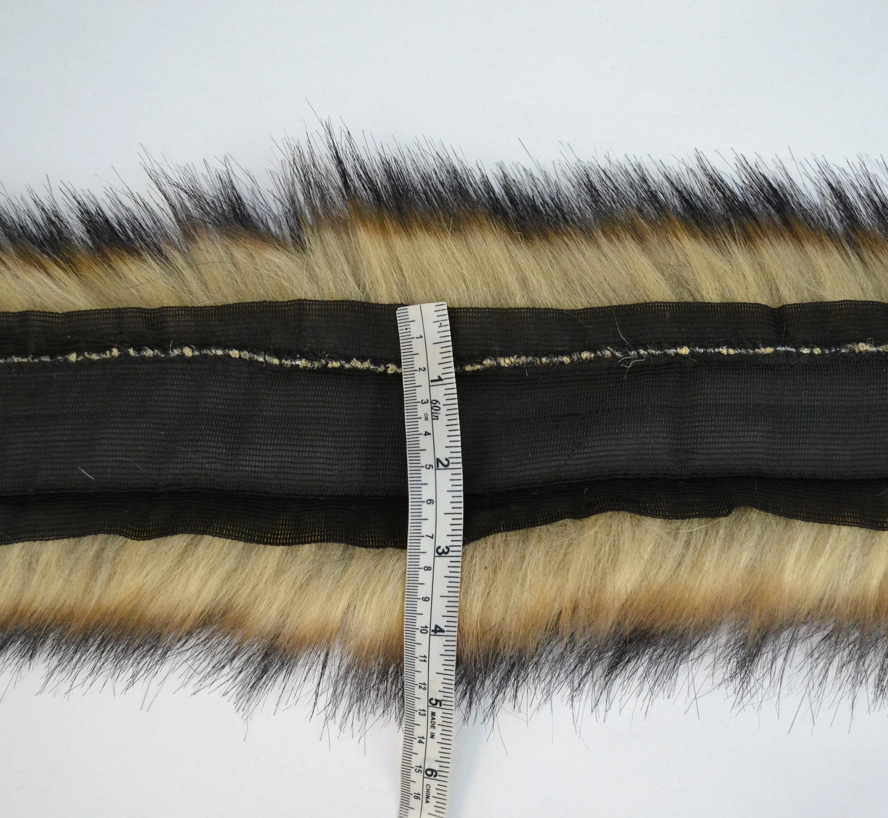 READY to SHIP Faux Fur Vegan Trim Hood 60-80 cm, Faux Fur Collar Trim, Fur Fabric, Fur Ruff, Faux Fur Hood, Hood Fur Jacket, Fur stripe, Fur