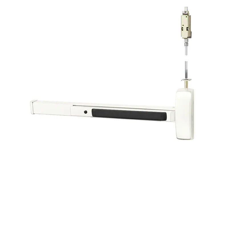 Sargent NB-MD8610J Concealed Vertical Rod Exit Device 37-42" W Door, Exit Only, Multi-Function, LBR, For 1 3/4" TK  Metal Dr, 84" up to 96" Door Ht