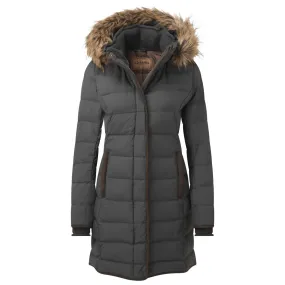 Schoffel Ladies Mayfair II Down Coat - Gunmetal