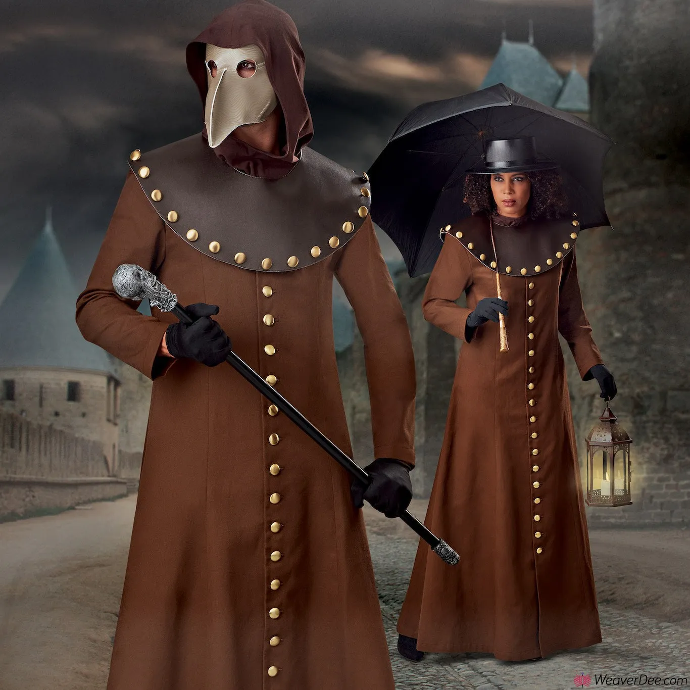 Simplicity Pattern S9253 Plague Doctor Costume - Unisex