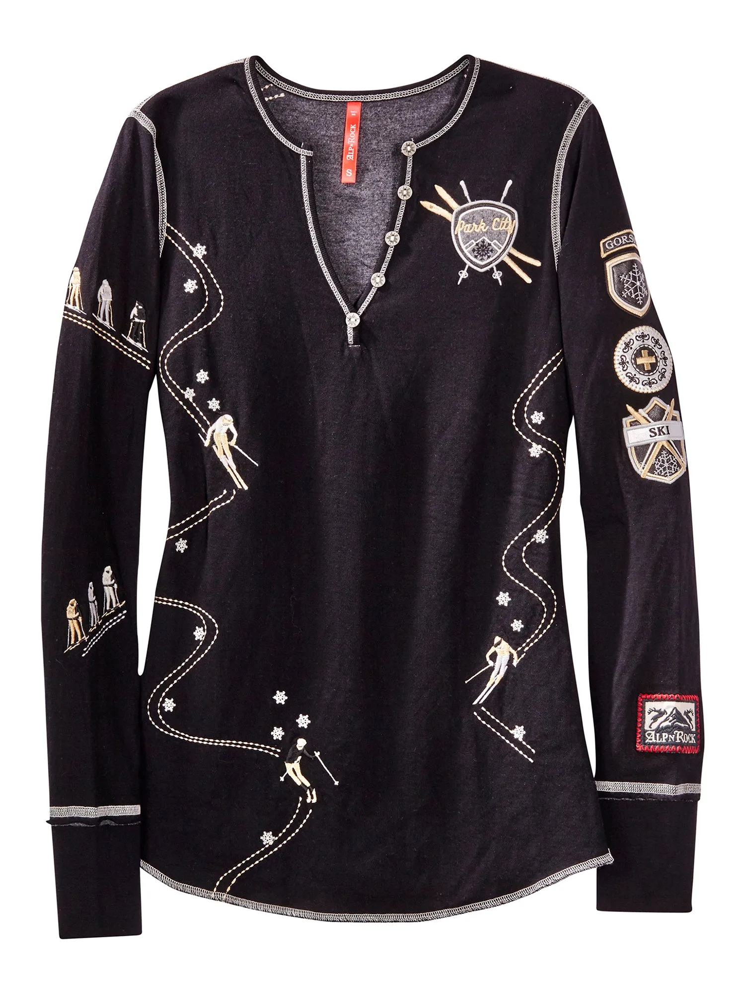 Ski Run Luxe Henley Shirt