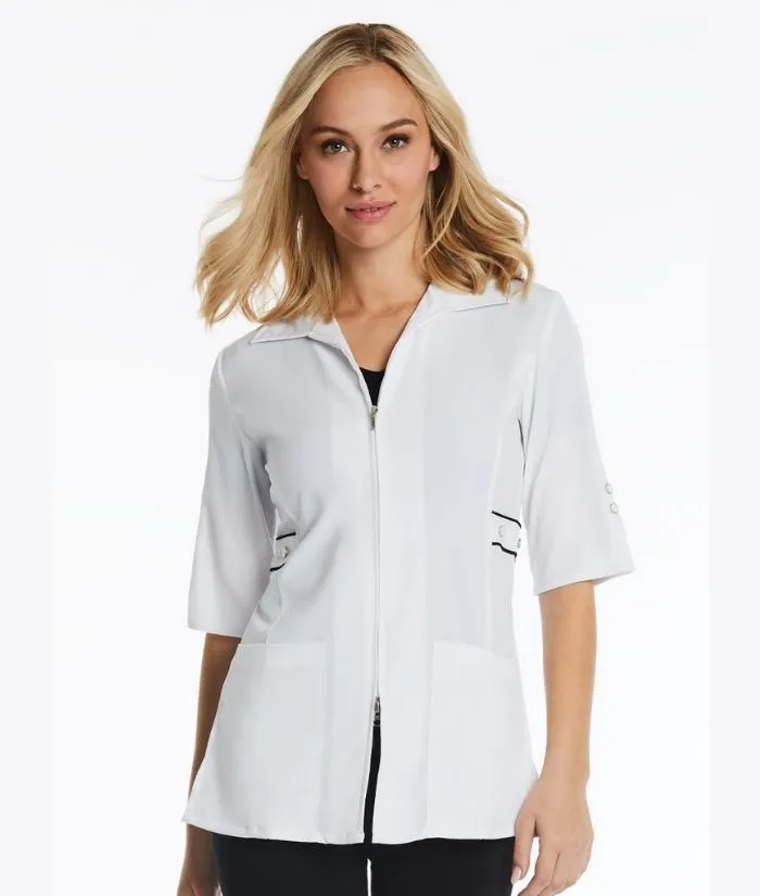 Smart Contrast Trim Lab Jacket