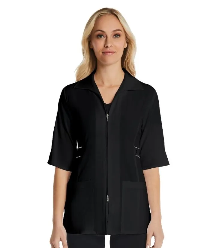 Smart Contrast Trim Lab Jacket