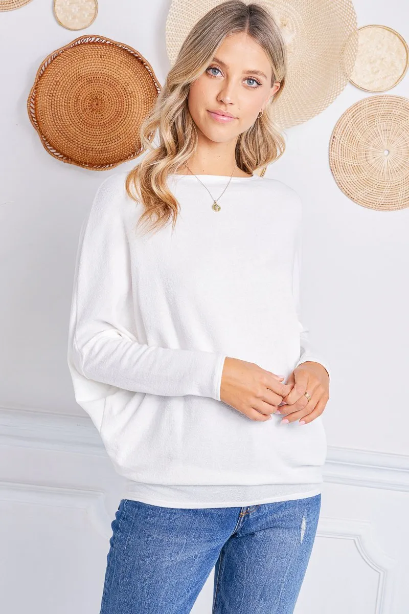 Still Got It Tunic Top - Ivory