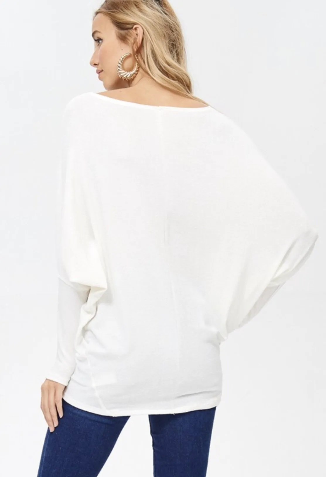 Still Got It Tunic Top - Ivory