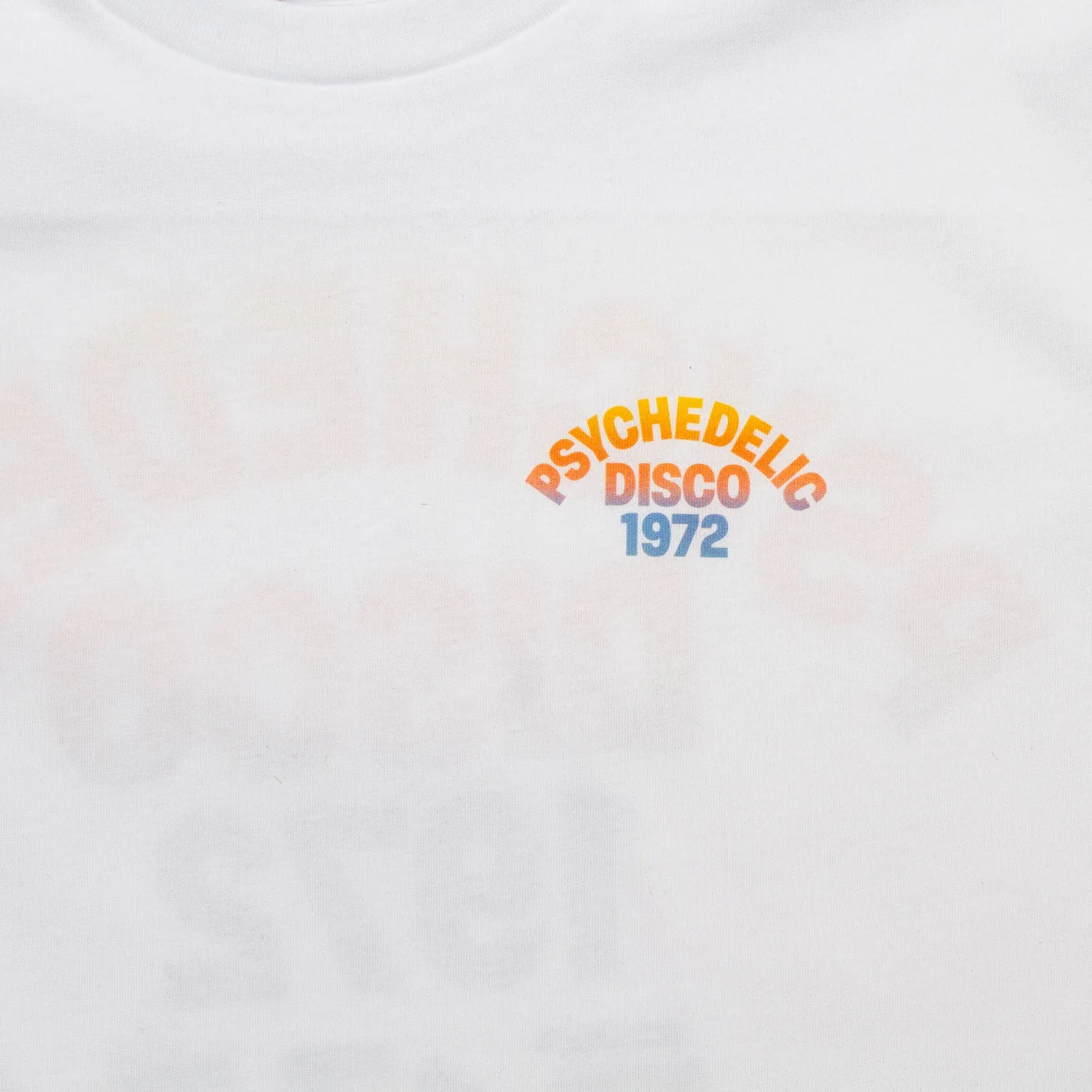 Sunrise 1972 Psychedelic Disco Back Print - Tshirt - White