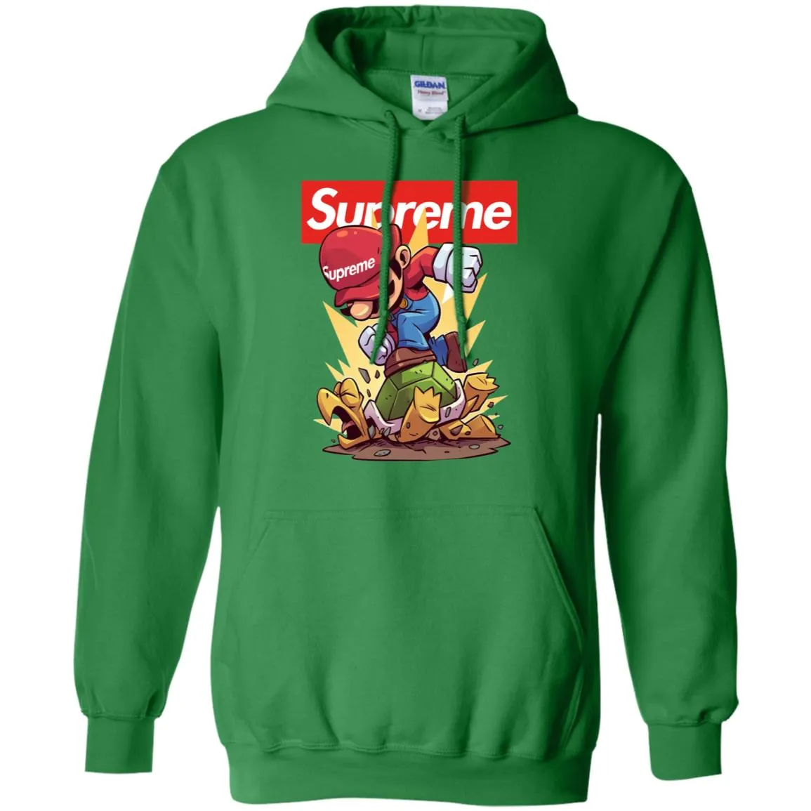 Supreme Mario Gaming T-shirt Pullover Hoodie Sweatshirt