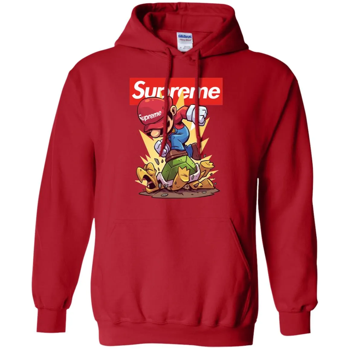 Supreme Mario Gaming T-shirt Pullover Hoodie Sweatshirt