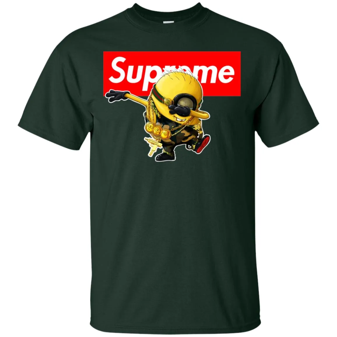 Supreme Minion T-shirt Trending Men Cotton T-Shirt