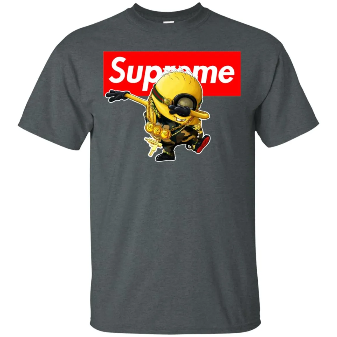 Supreme Minion T-shirt Trending Men Cotton T-Shirt