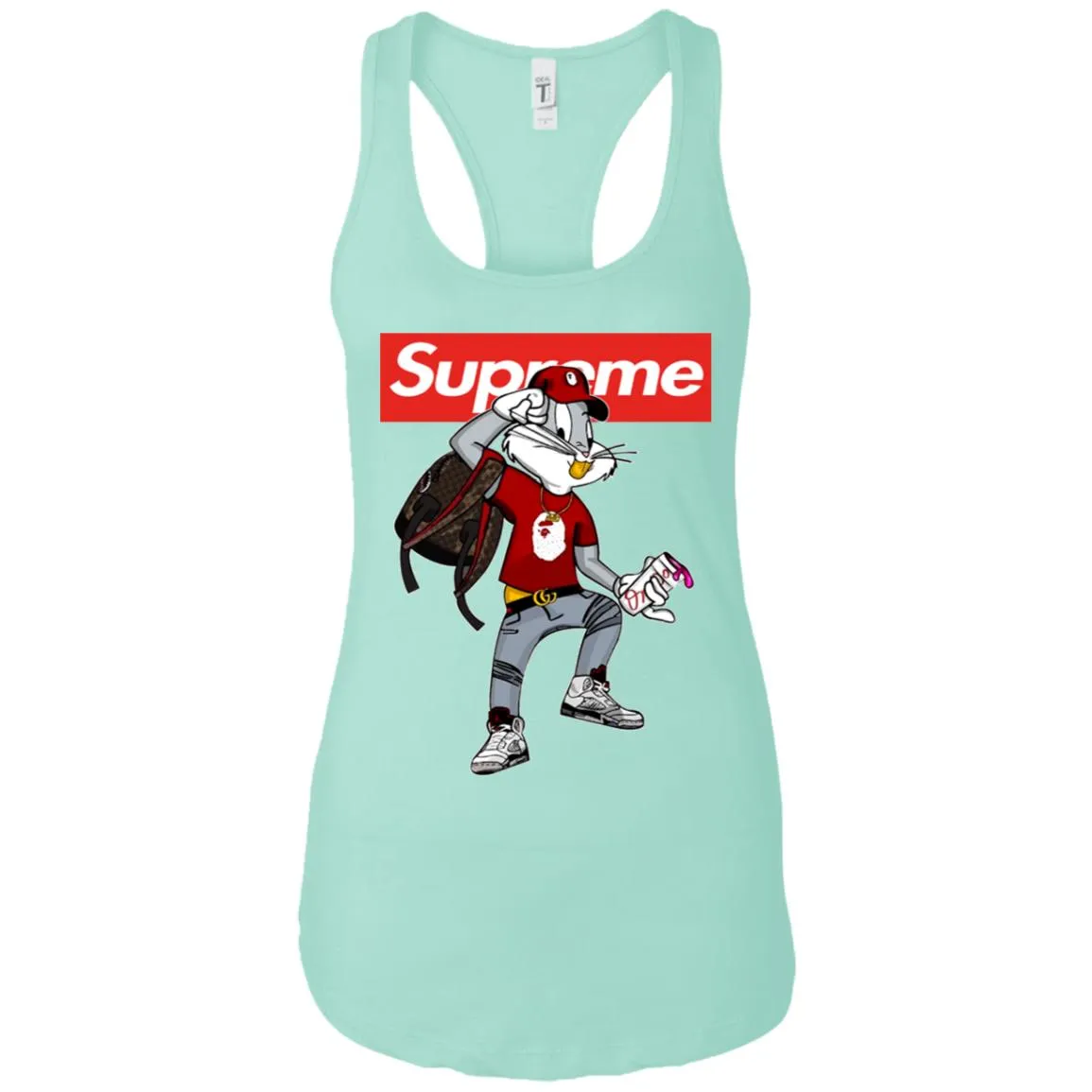 Supreme Rabbit Shirt Women Tank Top