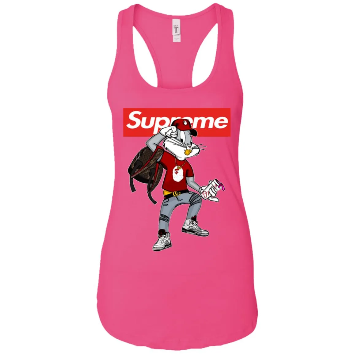 Supreme Rabbit Shirt Women Tank Top