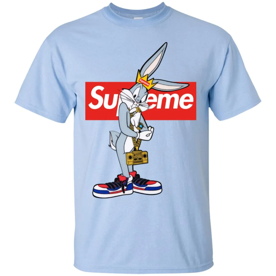 Supreme Rabbit Trending T-shirt Men Cotton T-Shirt