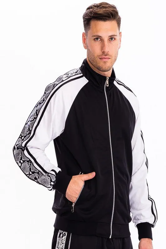 TEEK - Mens Snake Print Track Suit