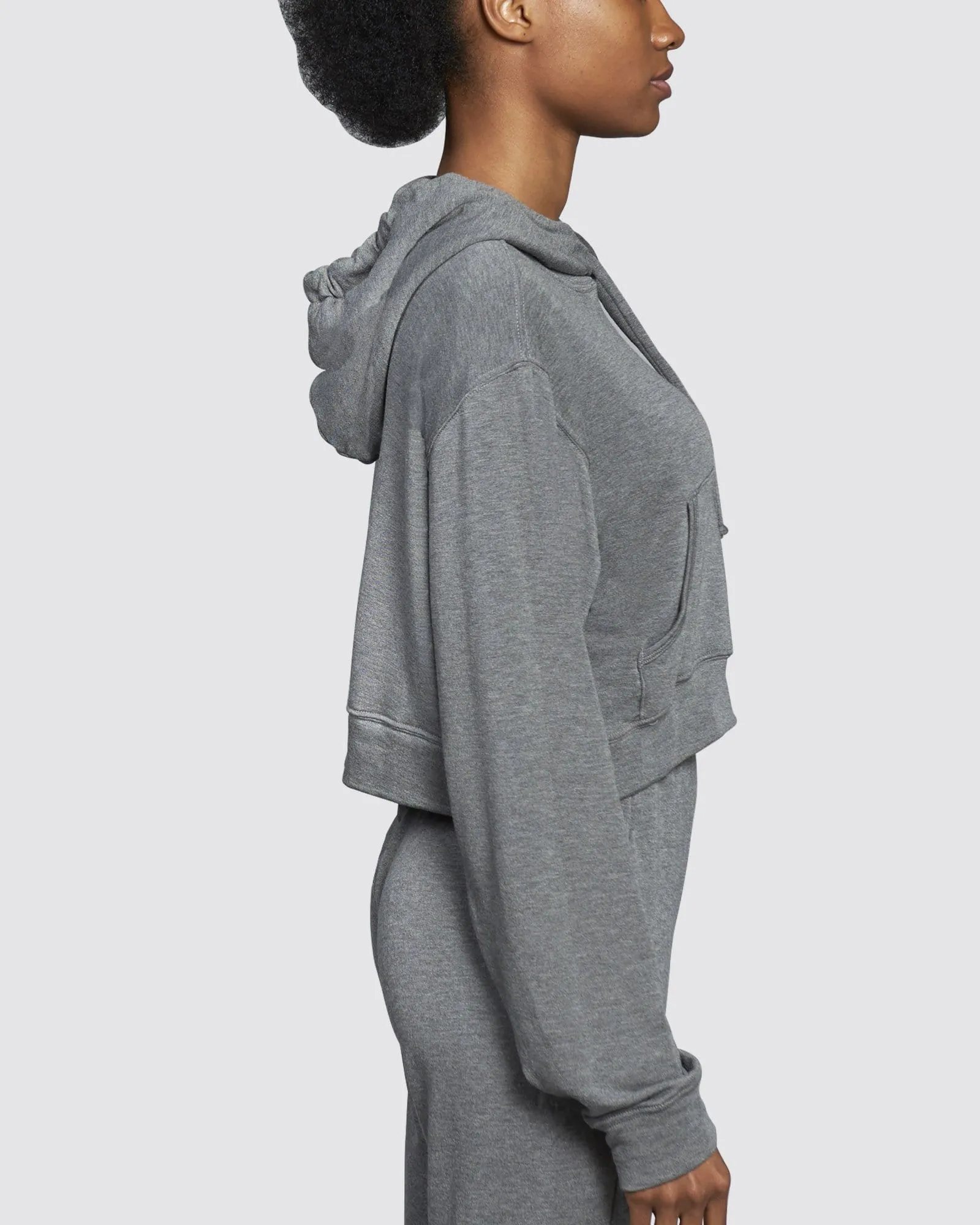 The Kaia Crop Skater Hoodie