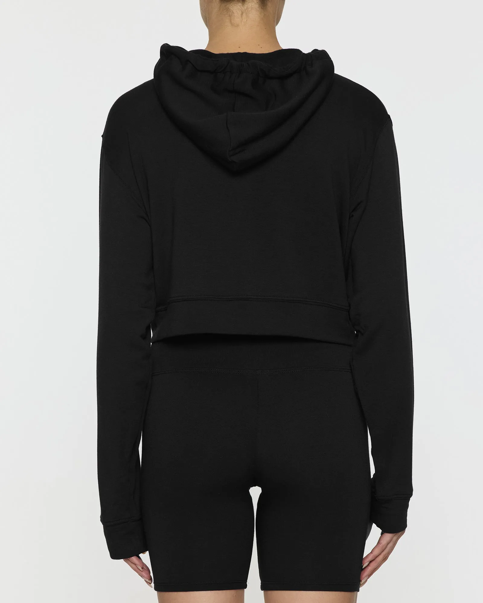 The Kaia Crop Skater Hoodie