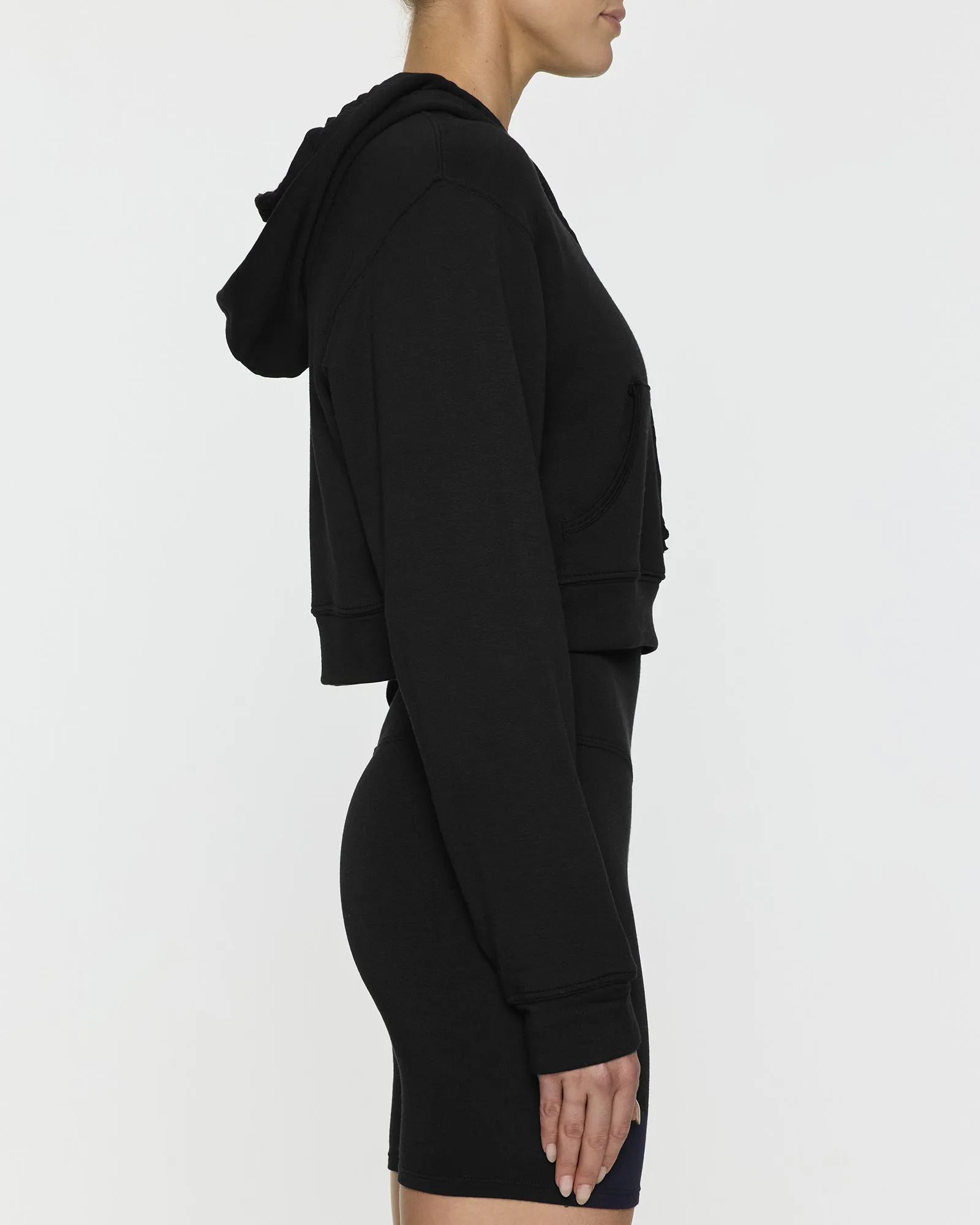 The Kaia Crop Skater Hoodie