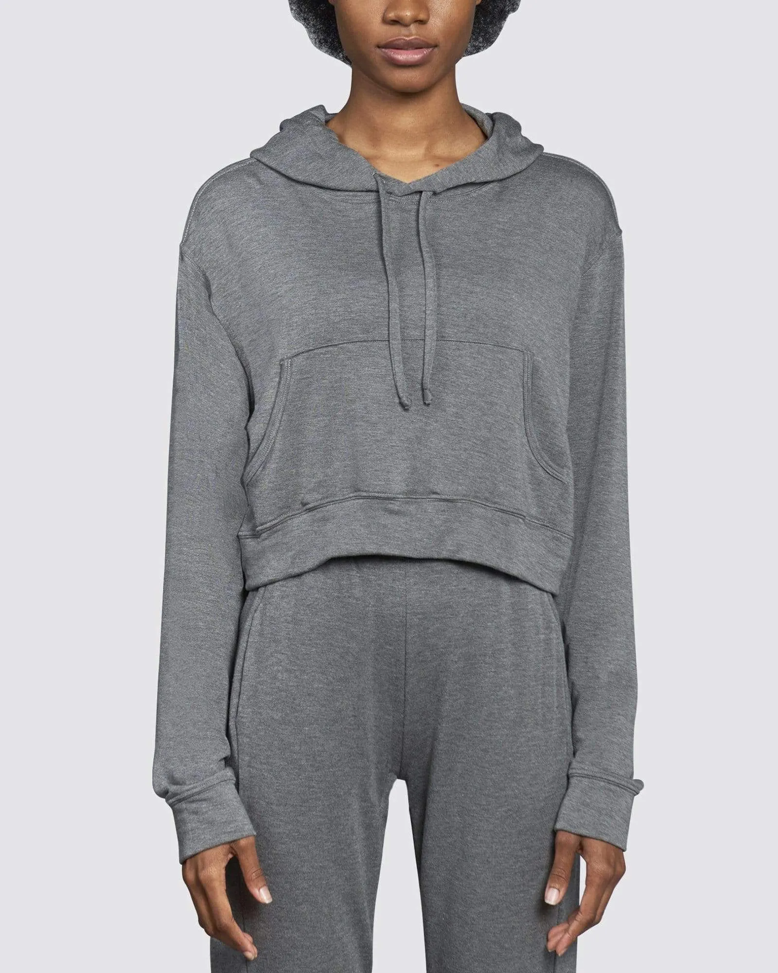 The Kaia Crop Skater Hoodie