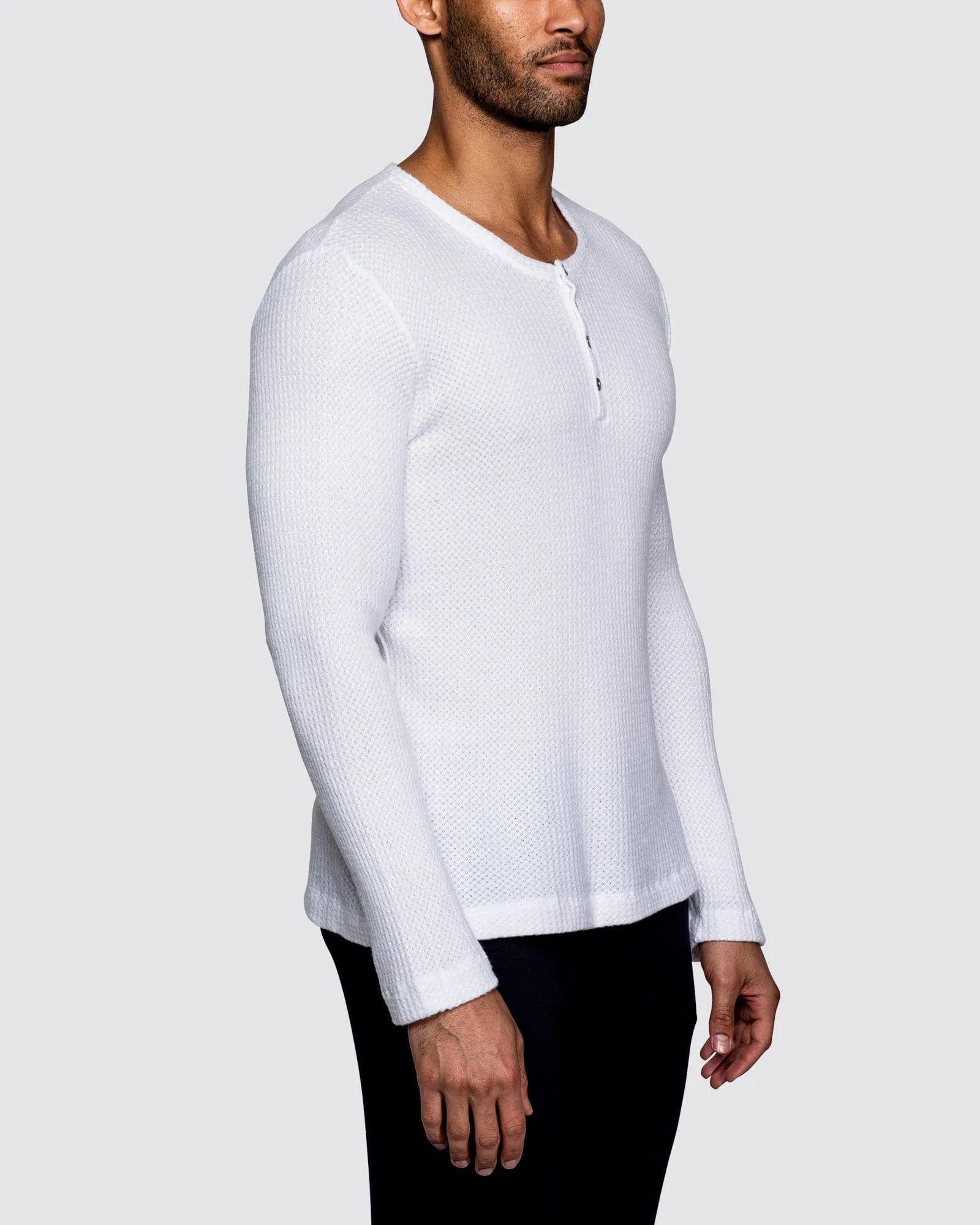 The Men's Waffle Henley App Exclusive