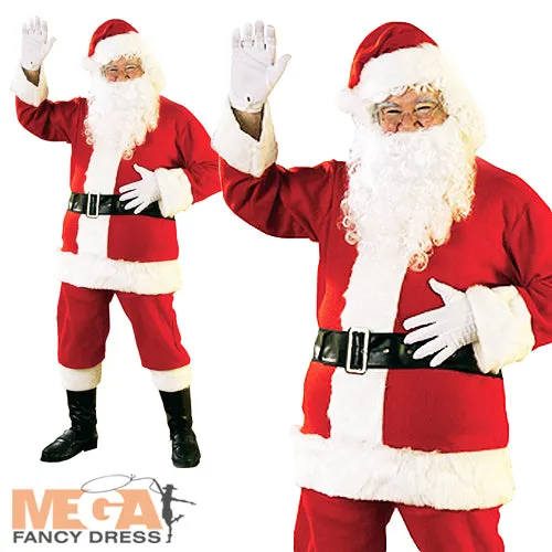 Traditional Santa Claus Christmas Costume